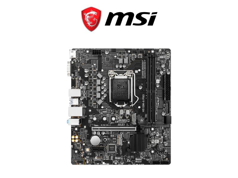 PLACA MSI INTEL H510M-A-PRO DDR4 S/V/L LGA-1200